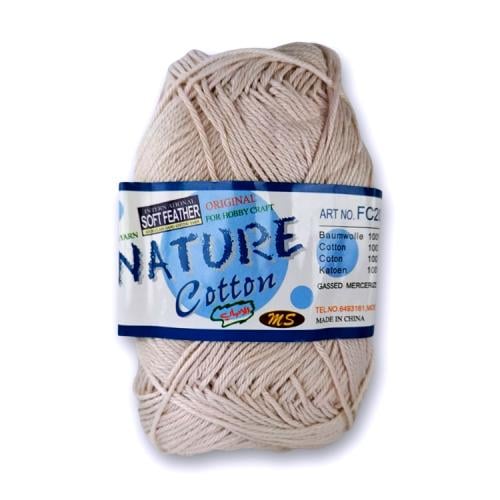 خيط ناتشر قطن - nature cotton