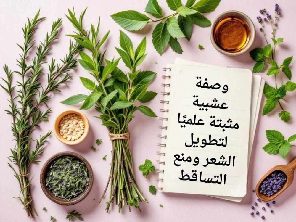 وصفة لمنع تساقط الشعر
