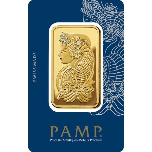 سبيكة ذهب PAMP سويسري 50 جرام عيار 24
