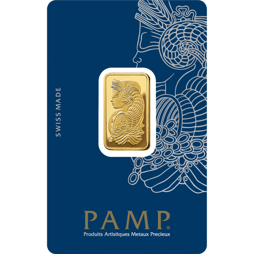 سبيكة ذهب PAMP سويسري 5 جرام عيار 24