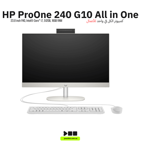 جهاز كمبيوتر HP ProOne 240 G10 الكل في واحد (936U9...