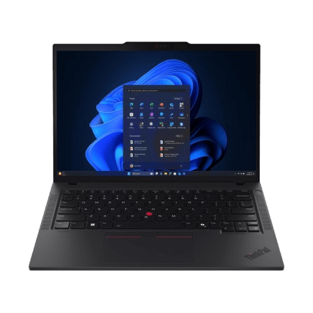 Lenovo ThinkPad T14 Gen 6 Laptop, 14" WUXGA IPS Display, Intel Core Ultra 7 255U, 16GB RAM, 512GB SSD, Integrated Intel Graphics, English-Arabic Backlit Keyboard, Windows 11 Pro, Black | 21QC009PAD