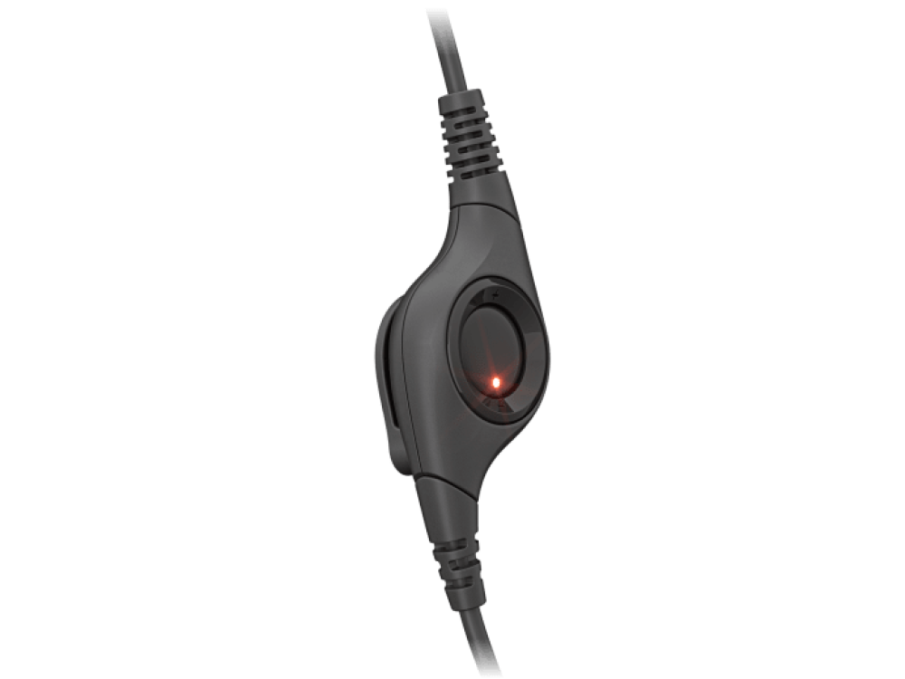 Logitech H390 Wired Headset for PC/Laptop, Stereo Headphones with Noise Cancelling Microphone, USB Type-A Interface, In-Line Controls, Works with Chromebook - Black | 981-000406