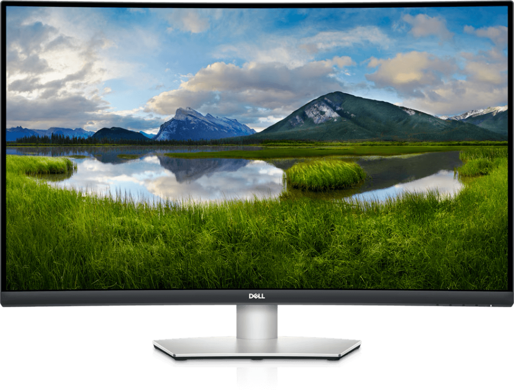 شاشة منحنية 4k ديل