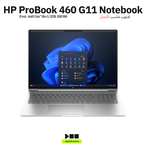 لابتوب اتش بي ProBook 460 G11 (A37YGET), الترا 5,...