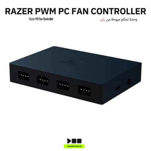 وحدة تحكم مروحة Razer PWM للكمبيوتر الشخصي، نوع DC...