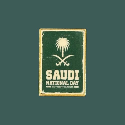 ستيكرز سعودي | سيفين و نخله " حديد "