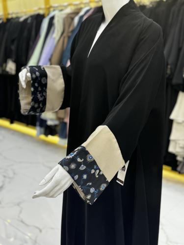 عباية قماش كريب قصة كلوش