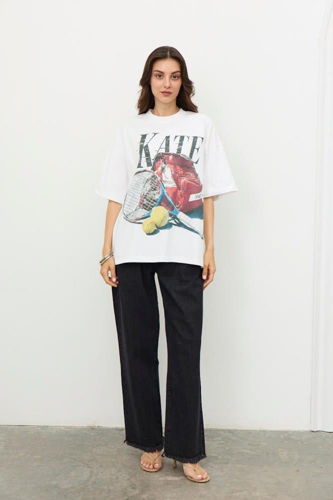 KATE WHITE T-SHIRT