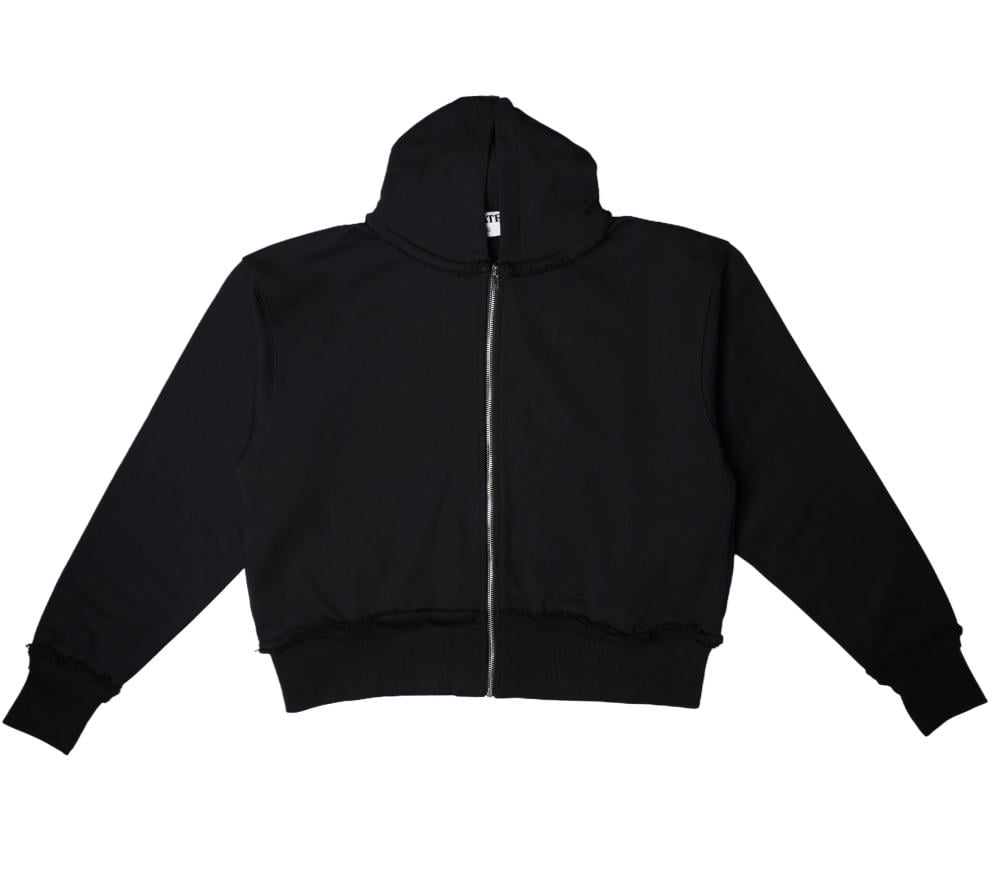 UNISEX OVERSIZE JACKET - BLACK