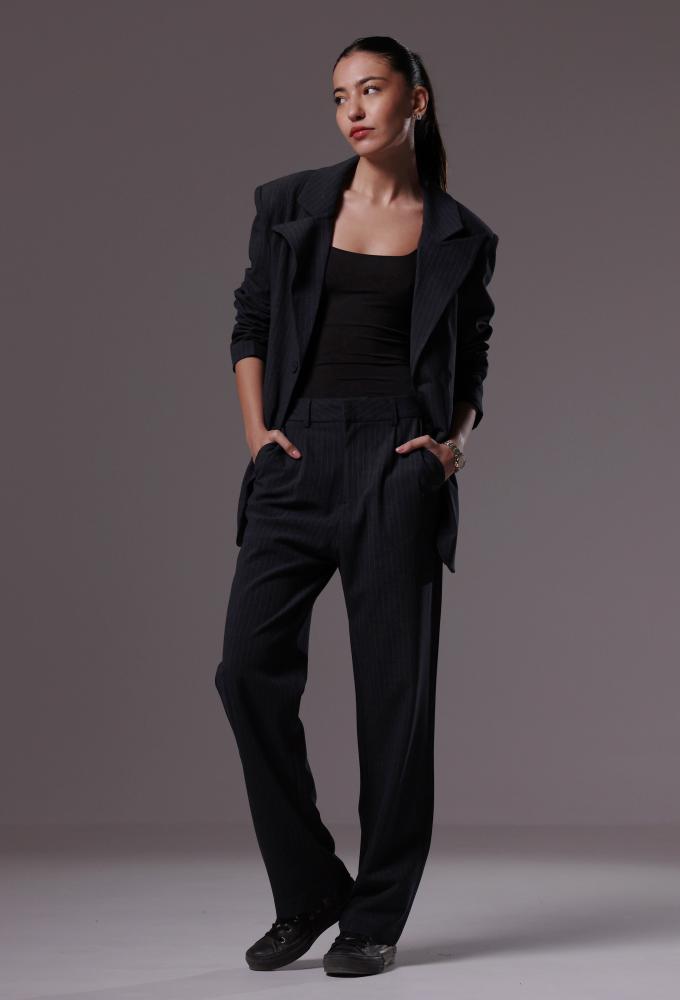 بنطال رسمي للجنسين - كحلي