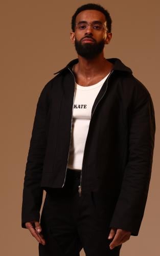 Black Cargo Jacket