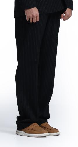 Unisex Black Formal Pant