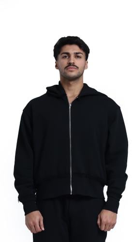 Oversize Unisex Black Jacket