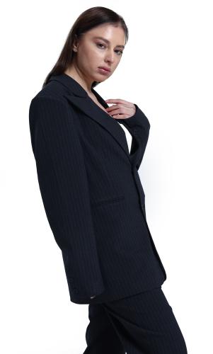 Unisex Navy Formal Jacket