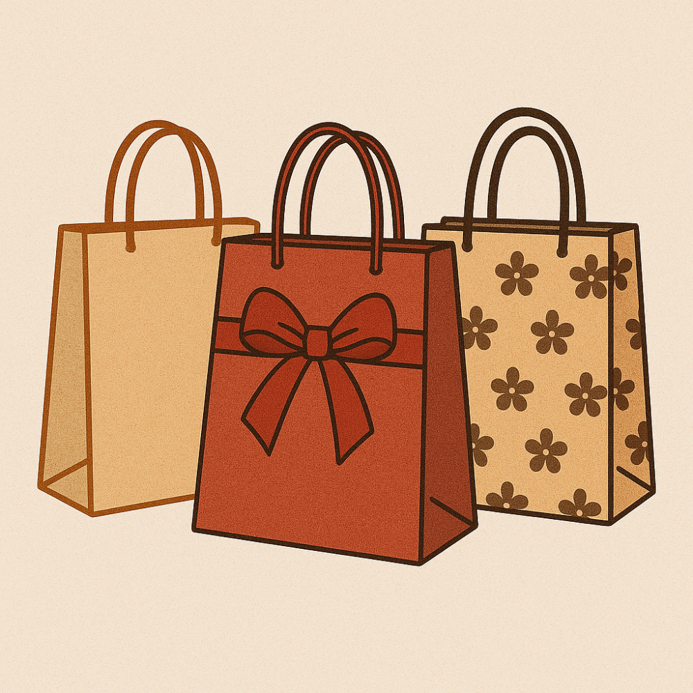 أكياس الورق: الحل الأمثل لتغليف هدايا العيد والمناسبات