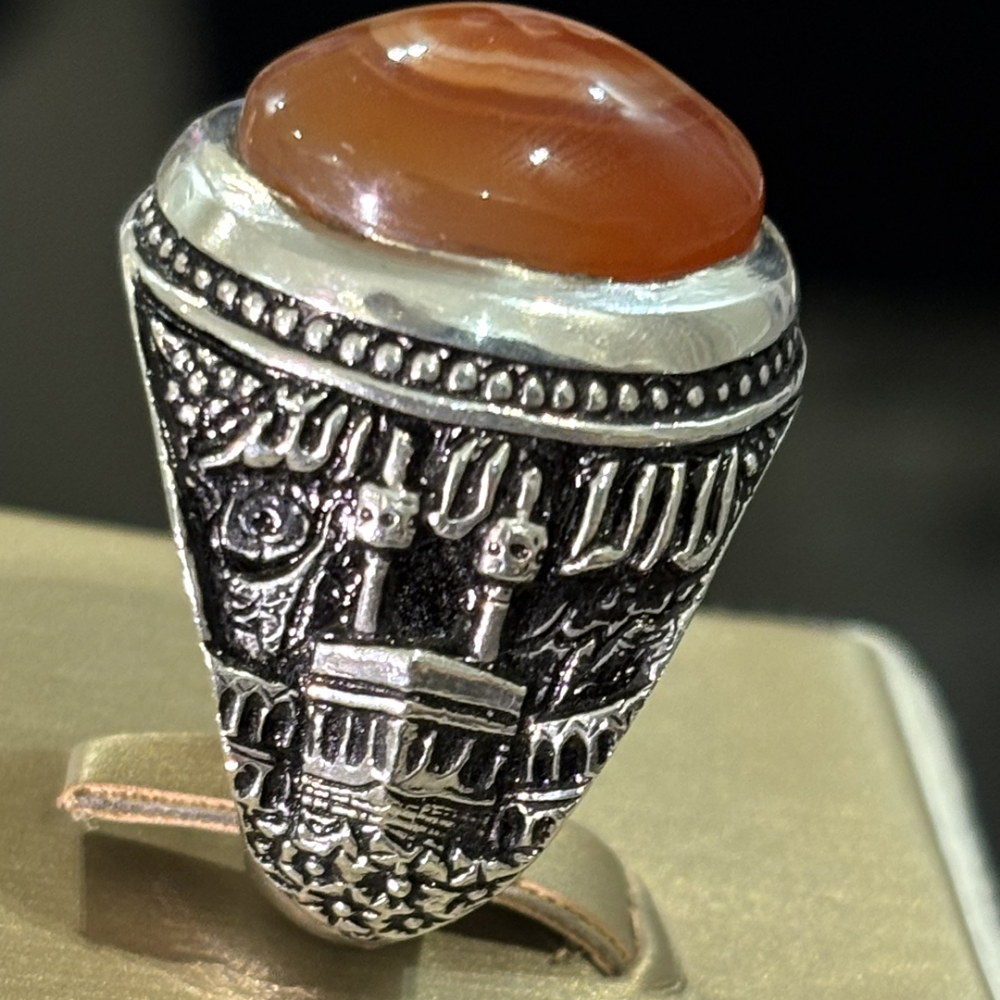 خاتم رجالي فضة