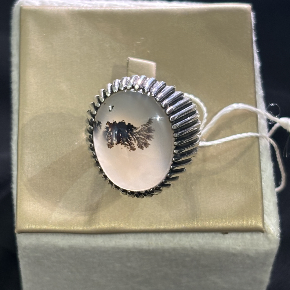 خاتم عقيق شجري