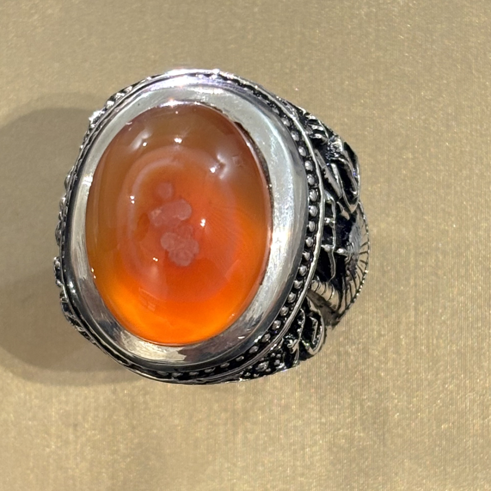 خاتم رجالي فضة