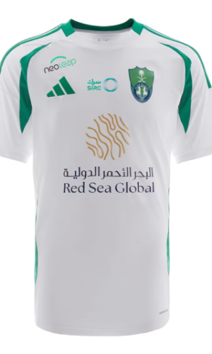 تيشرت الاهلي الابيض 2025