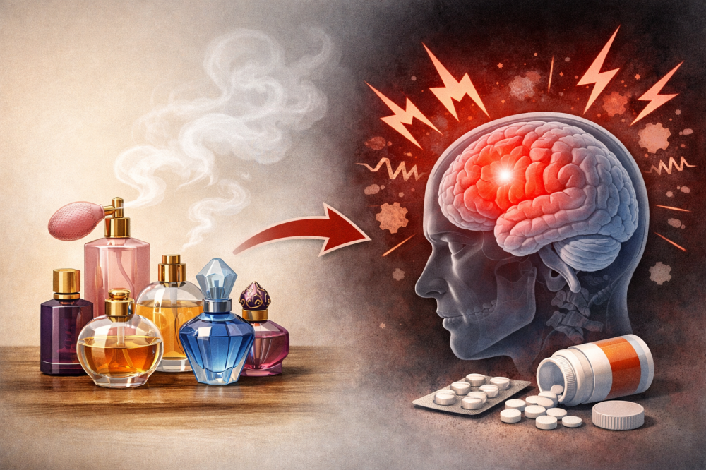 هل العطور تسبب الصداع؟