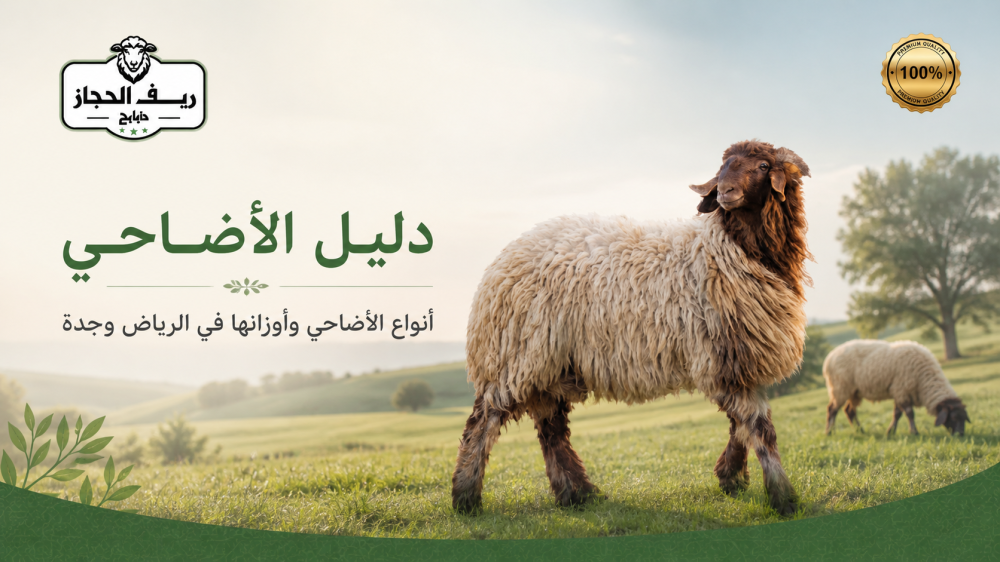 حجز أضحية عيد الأضحى في الرياض وجدة مع ريف الحجاز