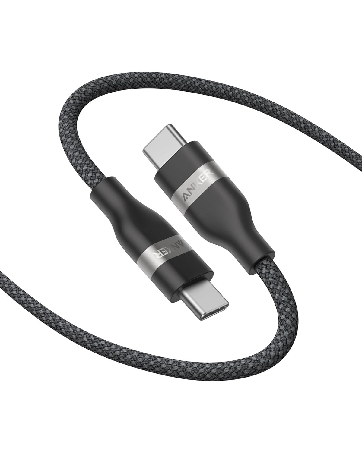 انكر كيبل USB C 240 واط 6 قدم مضفر من الى شحن سريع...