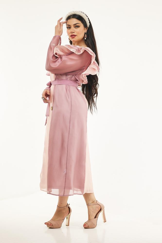 جلابية بتصميم فستان