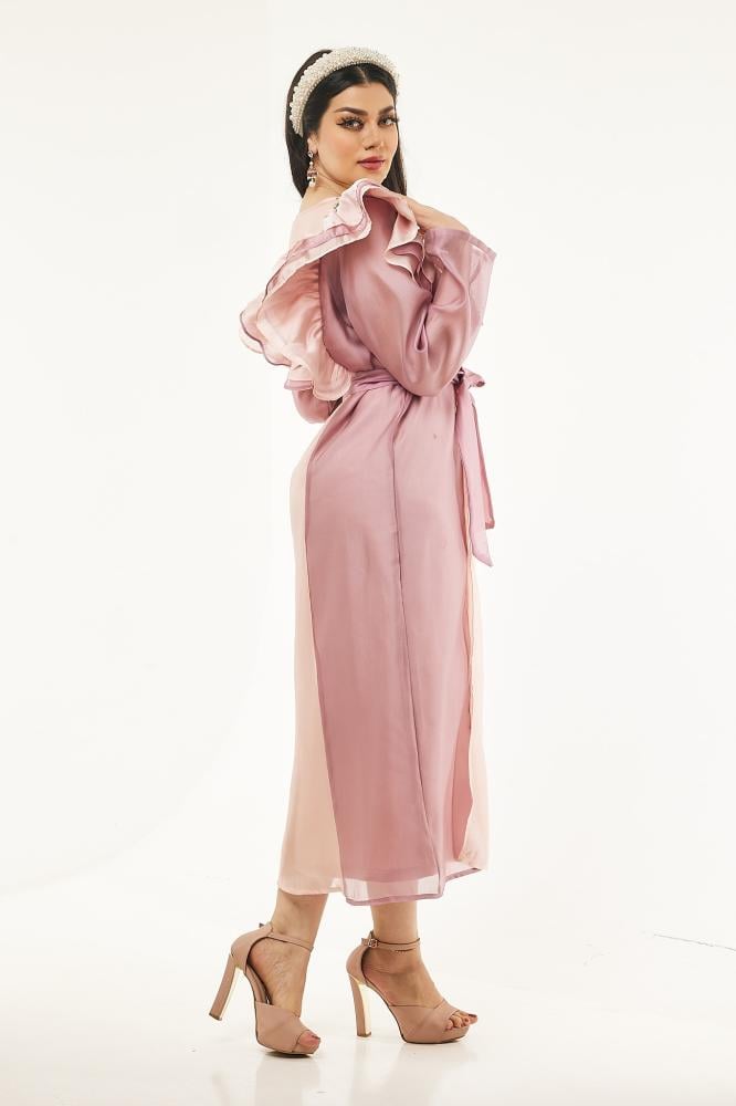 جلابية بتصميم فستان