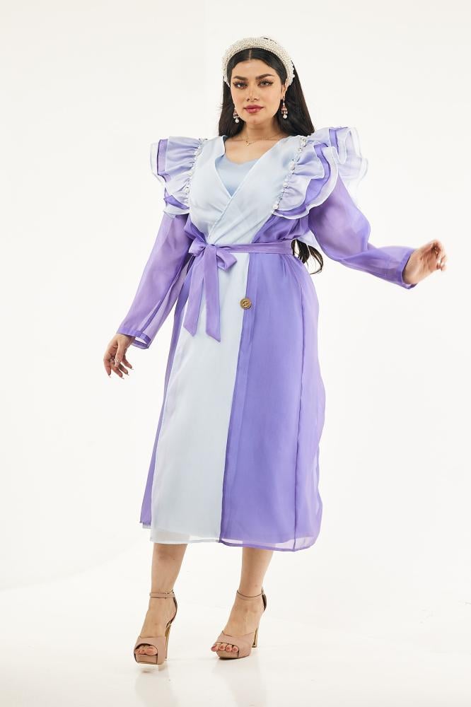 جلابية بتصميم فستان