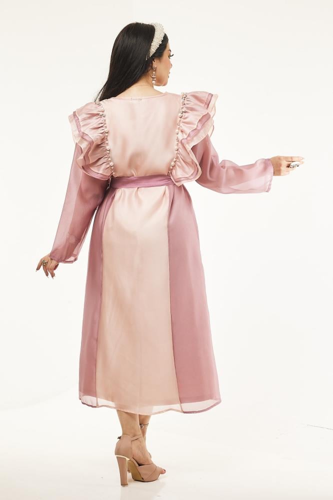 جلابية بتصميم فستان