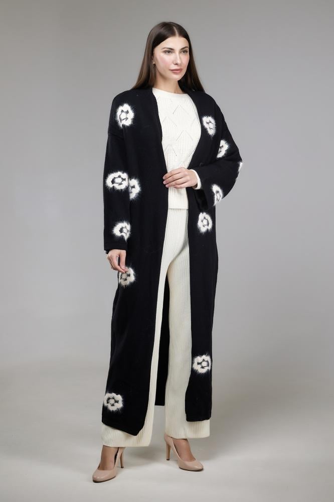 معطف صوف طويل