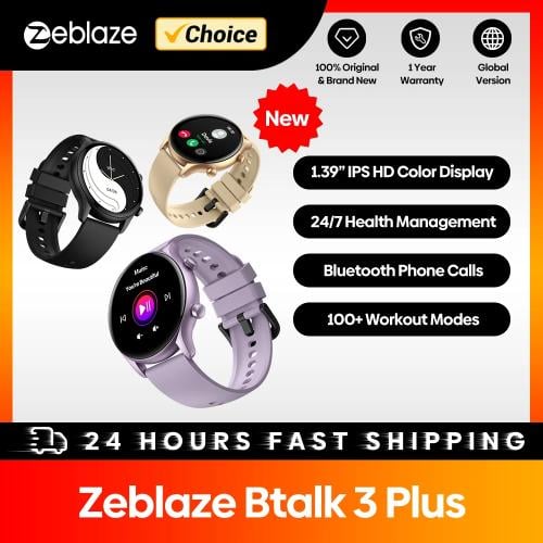 ساعة ذكية Zeblaze-Btalk 3 Plus