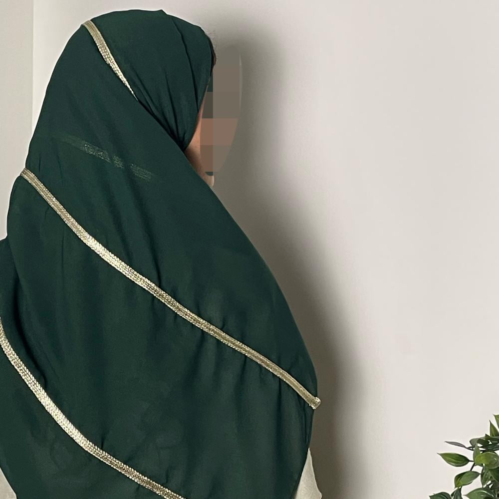 طرحة لينا لون اخضر