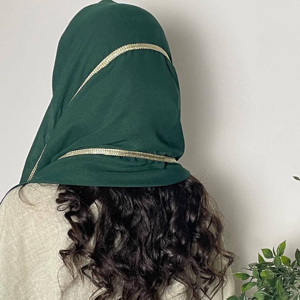 طرحة لينا لون اخضر