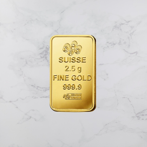 سبيكة عيار 24 وزن 2.5 جرام