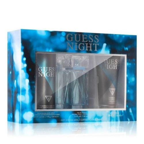 جيس مجموعة هدايا نايت (أو دو تواليت 100 مل + غسول للجسم 200 مل + سبراي للجسم 226 مل)