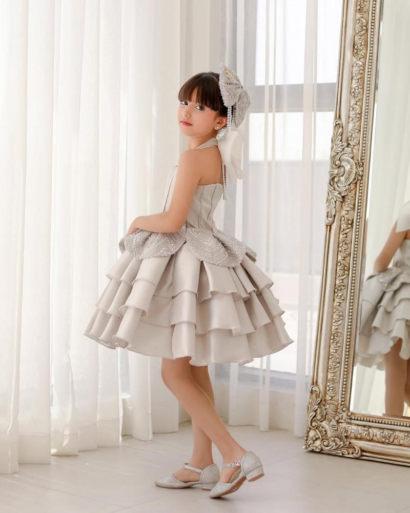 فستان اطفال مصممة فساتين فستان العيد فساتين الأطفال فساتين متجر عساف