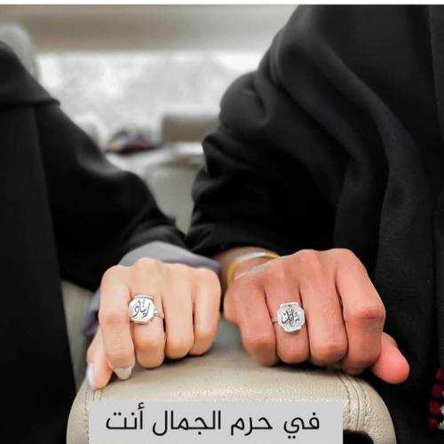 خاتم نسائي فضه خالص عيار925 الاناقة