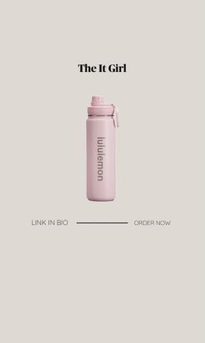 Lululemon water bottle