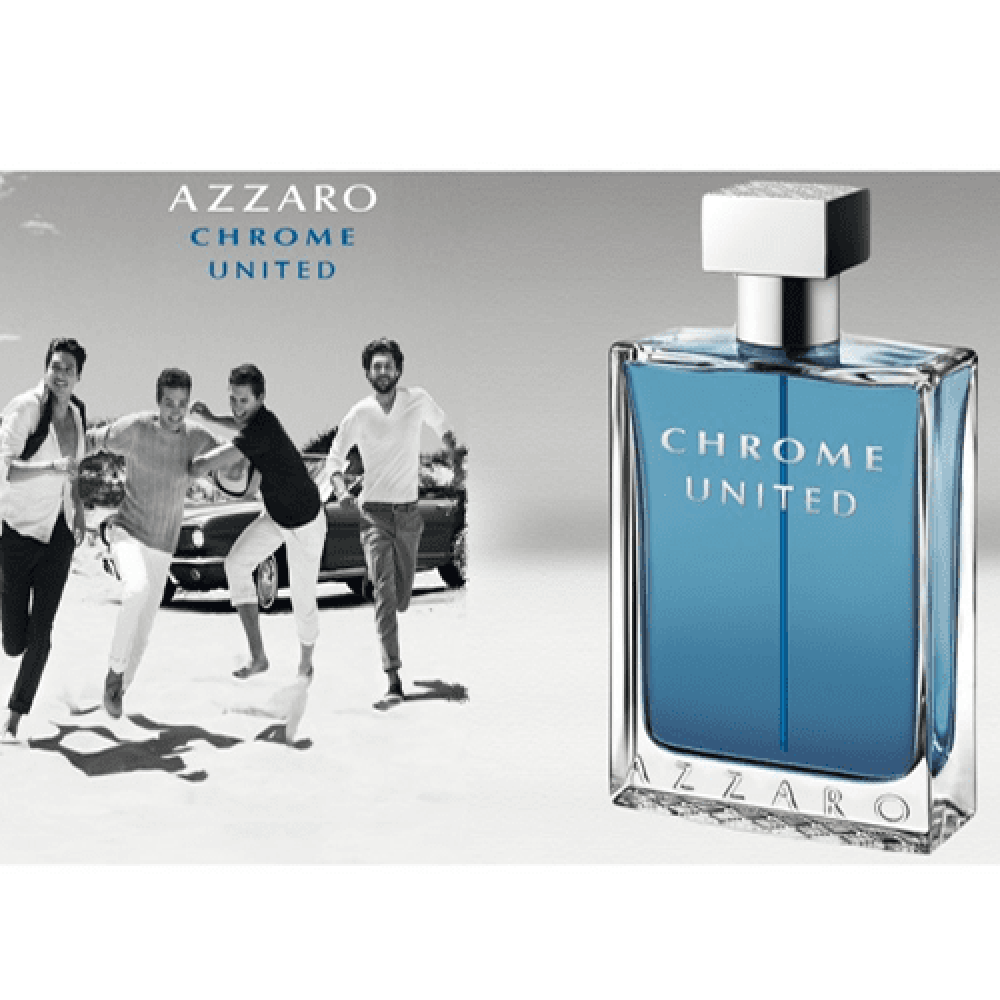 عطر كروم يونايتد من ازارو للرجال - او دي تواليت - 100مل