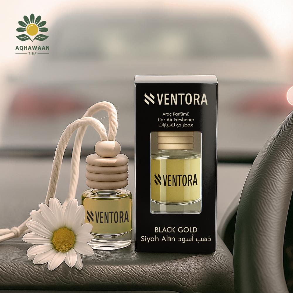 Black Gold Luxury Car Air Freshener