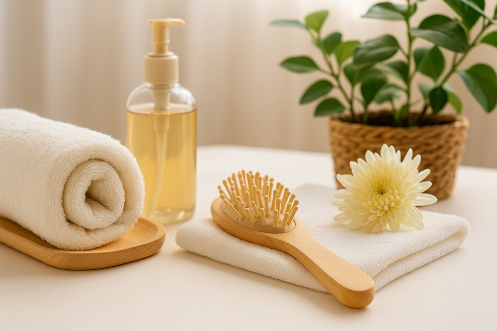 7 Simple Habits for Healthy, Shiny Hair – The Natural Aqhawan Touch