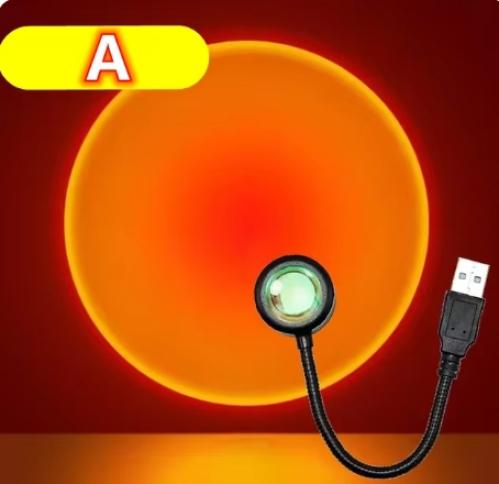 مصباح الغروب LED USB