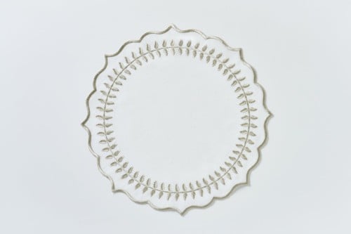 LEAF LIGHT ROUND PLACEMAT