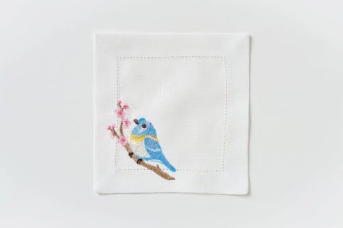 BLUE BIRD SMALL NAPKIN