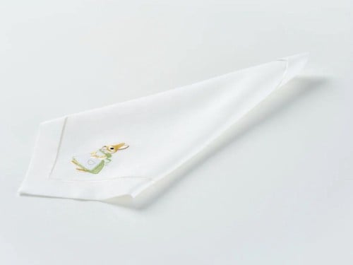 GREEN RABBIT NAPKIN