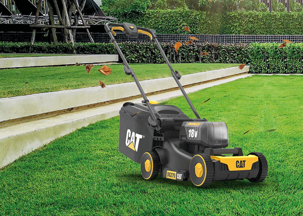 Cordless grass cutting machine 18V battery 34cm CAT