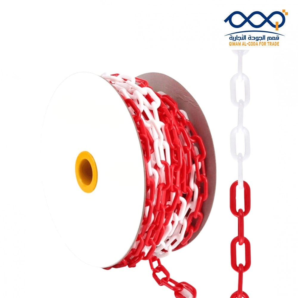 سلسلة بلاستيك 6 مم 25م