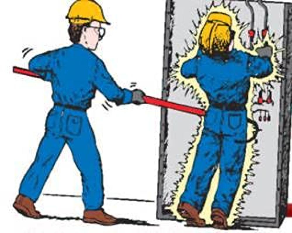 Chinese insulated 46kV high pressure rescue (grounding) baton